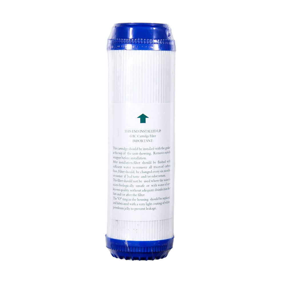 Filtro de carbon activado granulado 2.5 x 10 osmosis inversa